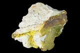 Yellow Orpiment with Realgar - Crven Dol Mine, Macedonia #153340-1
